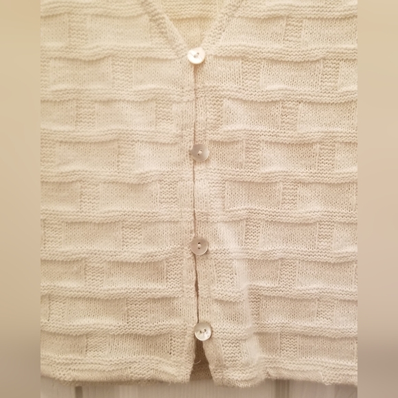 Madewell basket weave stitch vest - Picture 4 of 12